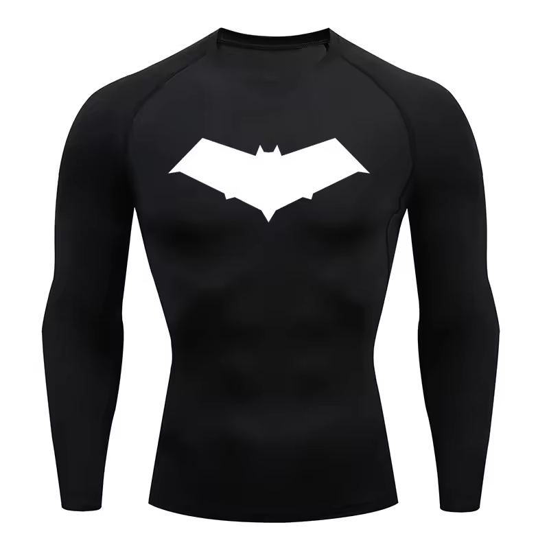 Red Hood | Jason Todd | Compression Long Sleeve | Gym Wear | Breathable Workout Shirt