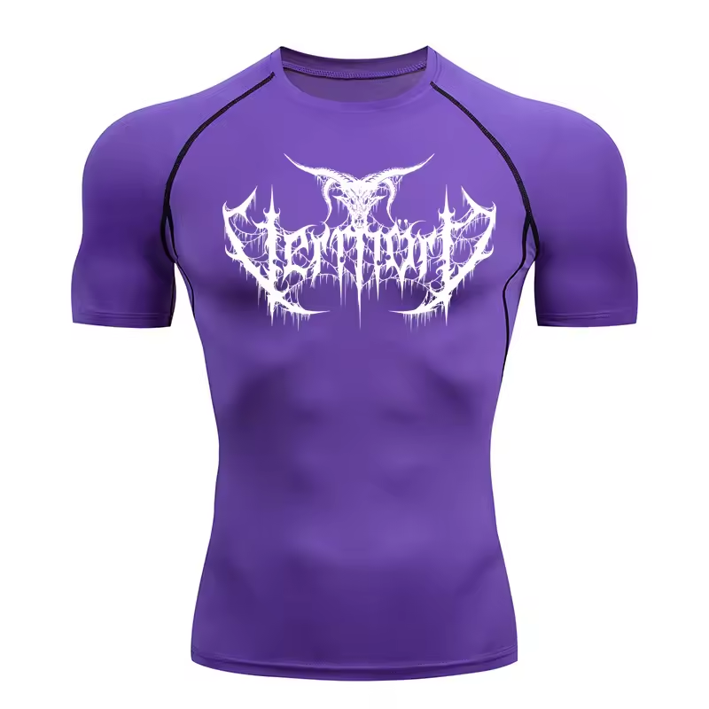 Goat Y2K Compression T-Shirt | Anime Gym Wear | Breathable Workout Shirt