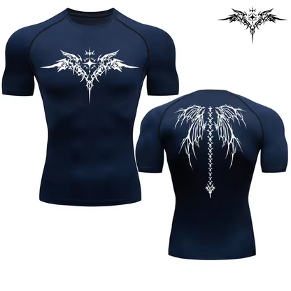 Of Gold 2.0 Compression T-Shirt | Anime Gym Wear | Breathable Workout Shirt