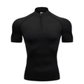Men’s Quarter Zip Compression T-Shirt
