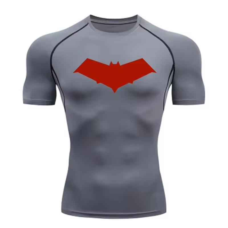 Red Hood Men’s Compression Rash Guard T-Shirt