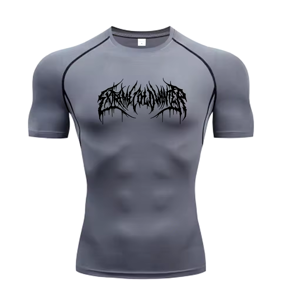 Ghost Compression T-Shirt | Anime Gym Wear | Breathable Workout Shirt