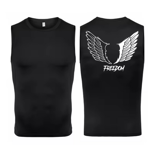 Freedom Men’s Compression Rash Guard Tank Top