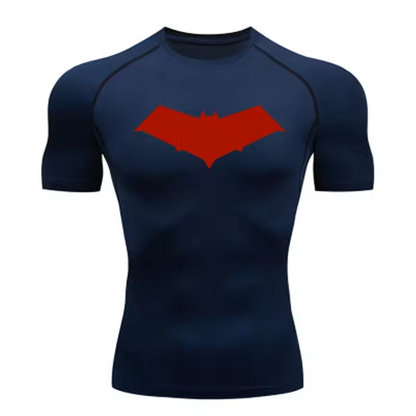 Red Hood Men’s Compression Rash Guard T-Shirt