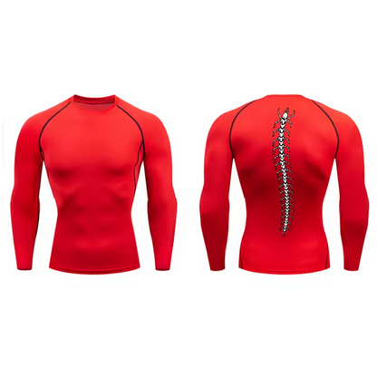 Centipede Men’s Compression Rash Guard Long Sleeve