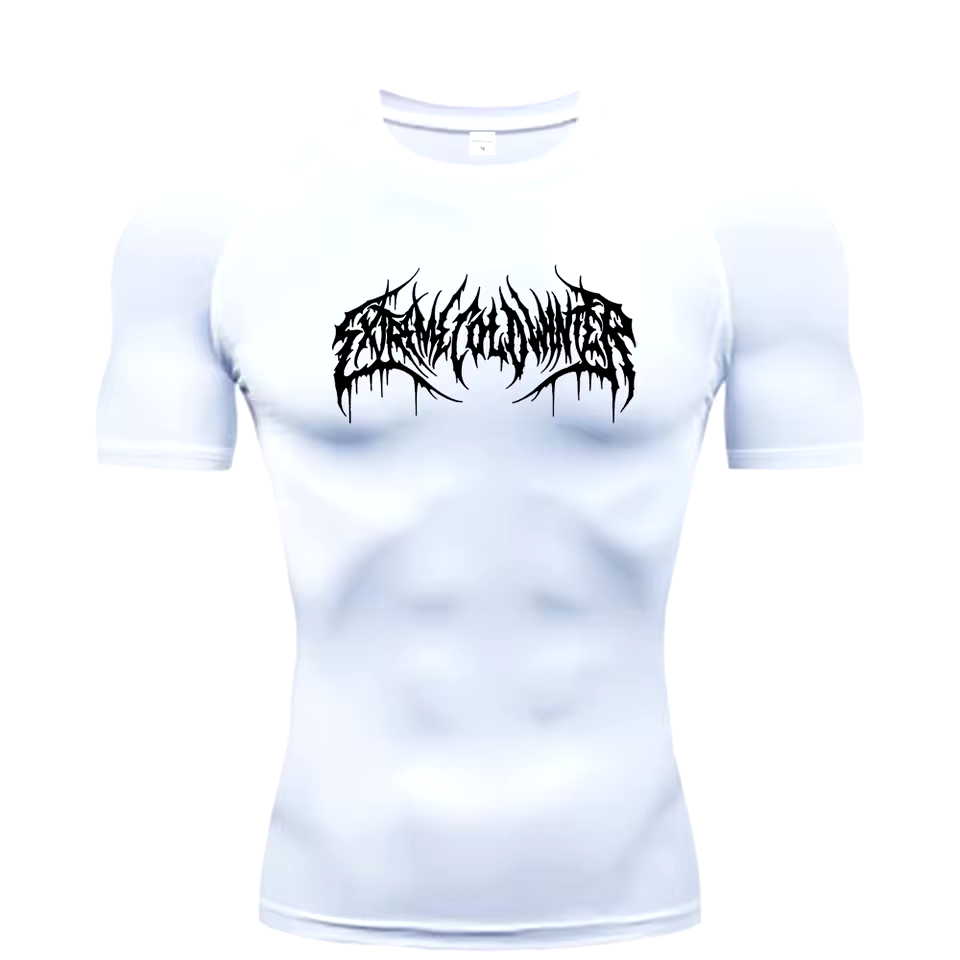 Ghost Compression T-Shirt | Anime Gym Wear | Breathable Workout Shirt