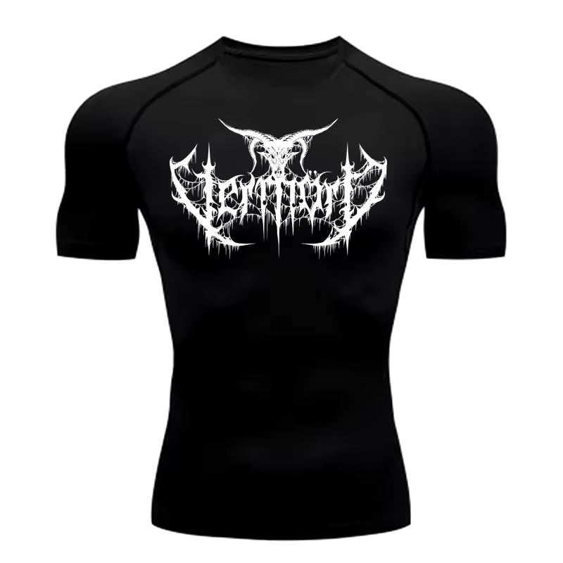 Goat Y2K Compression T-Shirt | Anime Gym Wear | Breathable Workout Shirt