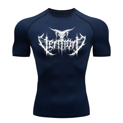Goat Y2K Compression T-Shirt | Anime Gym Wear | Breathable Workout Shirt