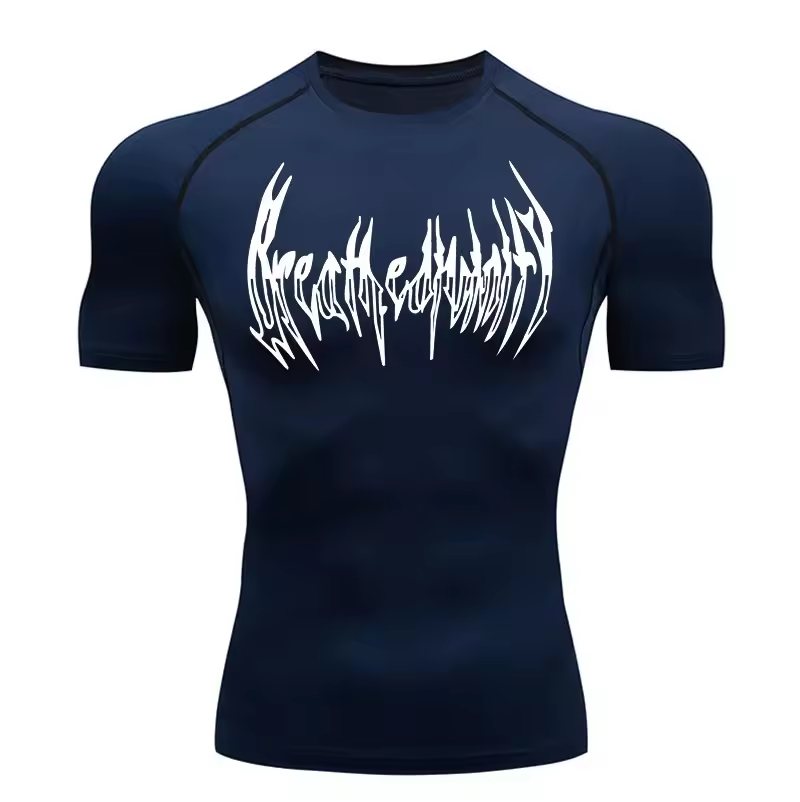 Reincarnation Compression T-Shirt | Anime Gym Wear | Breathable Workout Shirt