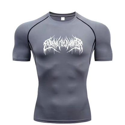 Ghost Compression T-Shirt | Anime Gym Wear | Breathable Workout Shirt
