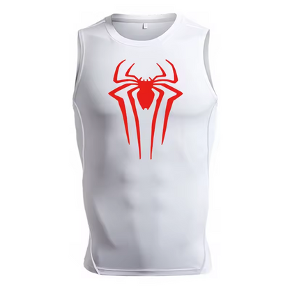 Spider-Man Men’s Compression Rash Guard Tank Top