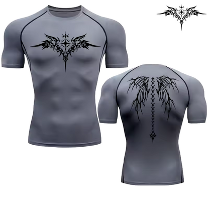 Of Gold 2.0 Compression T-Shirt | Anime Gym Wear | Breathable Workout Shirt