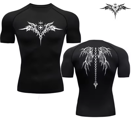 Of Gold 2.0 Compression T-Shirt | Anime Gym Wear | Breathable Workout Shirt