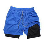Men’s 2-in-1 Training Compression Gym Shorts