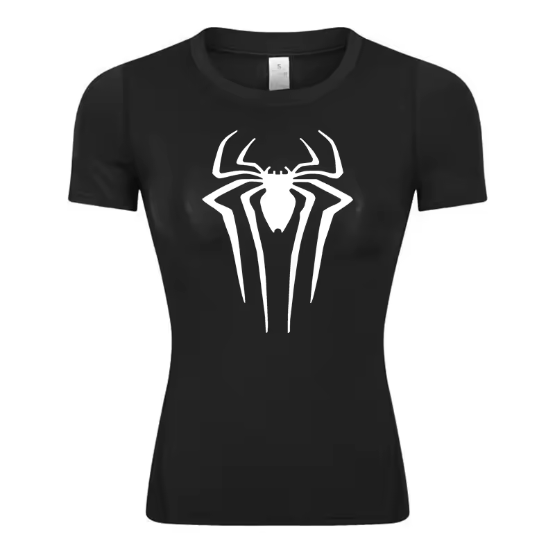 Spider-Man Women’s Compression Rash Guard T-Shirt