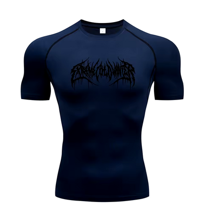 Ghost Compression T-Shirt | Anime Gym Wear | Breathable Workout Shirt
