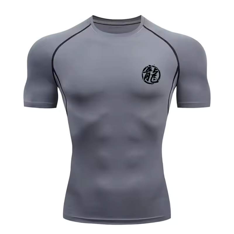 Son Goku Compression T-Shirt | dbz Dragon Ball Anime Gym Wear | Breathable Workout Shirt