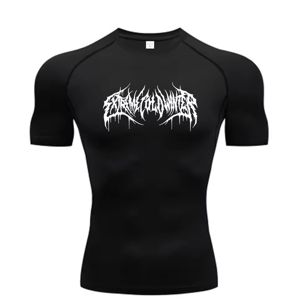 Ghost Compression T-Shirt | Anime Gym Wear | Breathable Workout Shirt