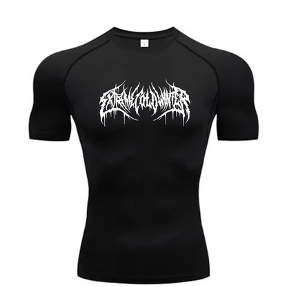 Ghost Compression T-Shirt | Anime Gym Wear | Breathable Workout Shirt