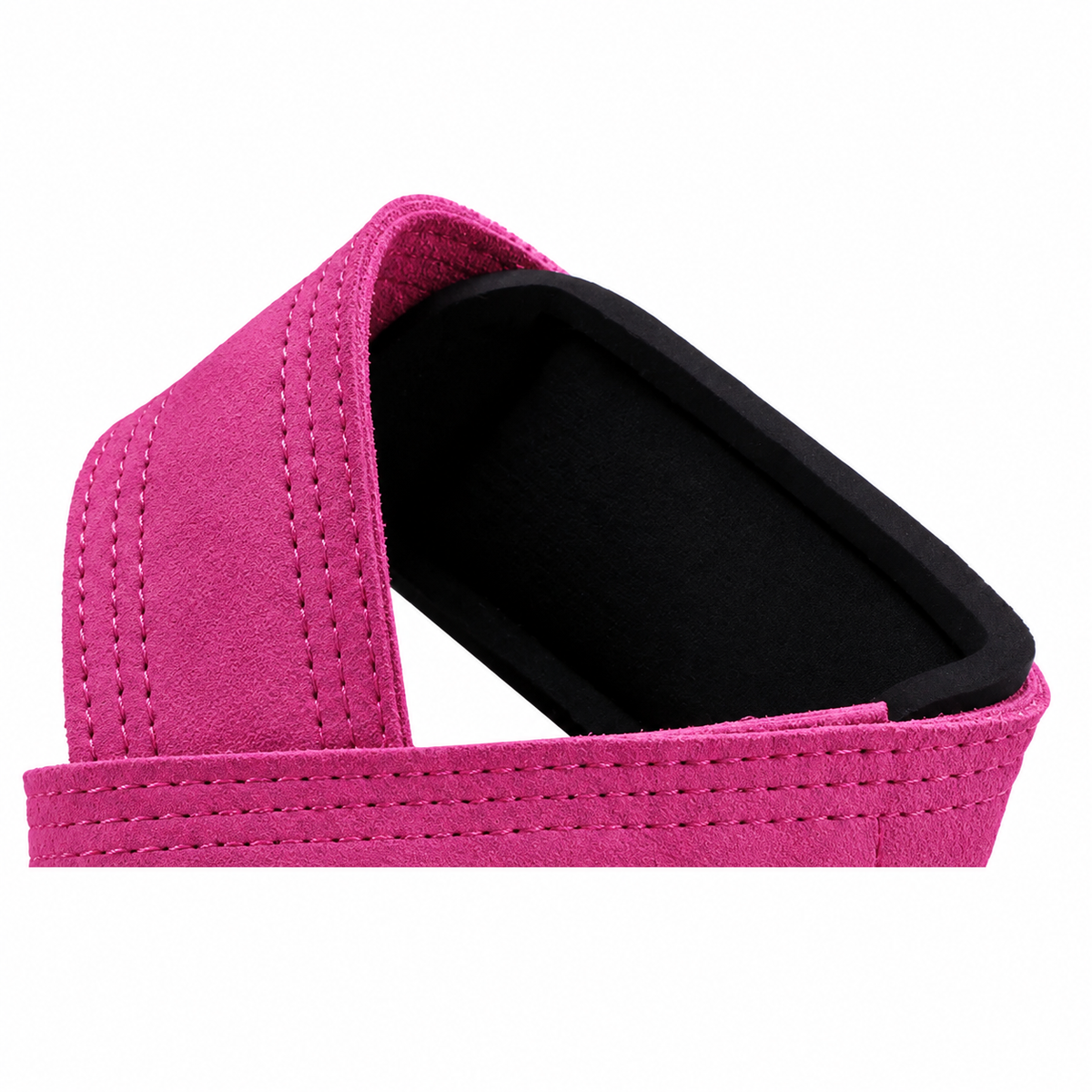 Pink Cowhide Lifting Straps – SBR Weightlifting Straps for Deadlifts & Strength Training