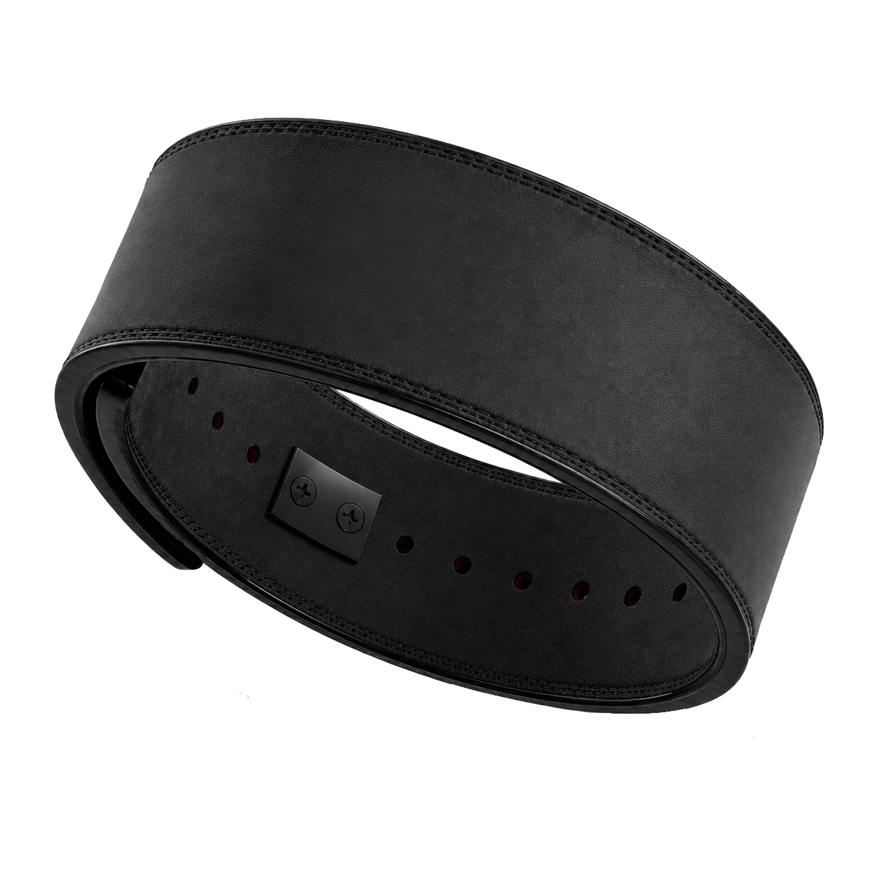 Black Leather Lever Belt – Premium 10mm Genuine Leather Weightlifting Belt