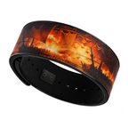 Burning Ships Leather Lever Belt – Premium 10mm Genuine Leather Weightlifting Belt