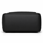 Black Waterproof Gym Bag – Sports Duffel Bag with Shoe Compartment & Wet/Dry Separation