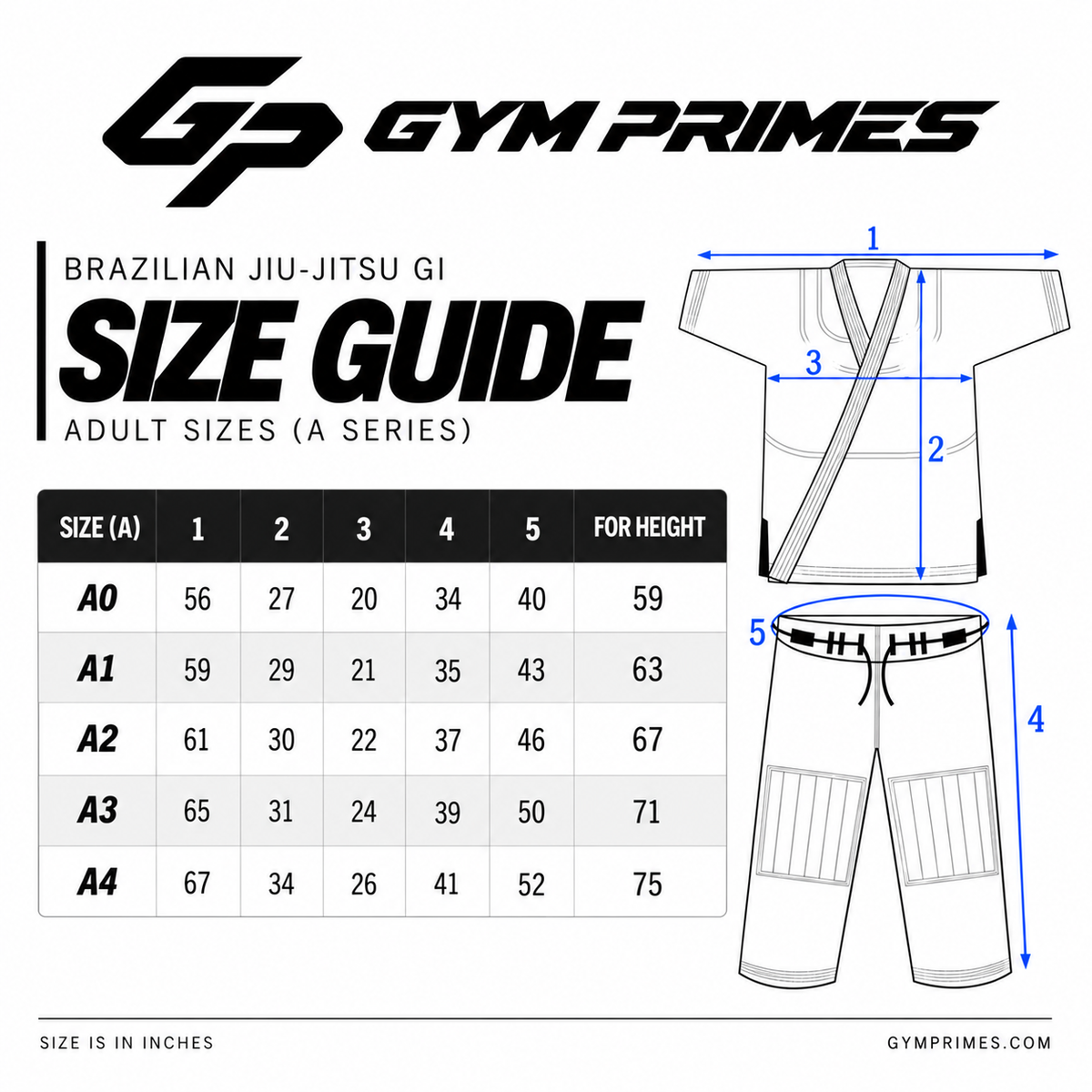Brazilian Jiu-Jitsu Gi – 500 GSM Cotton BJJ Uniform