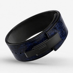 Blue Forged Carbon Lever Belt