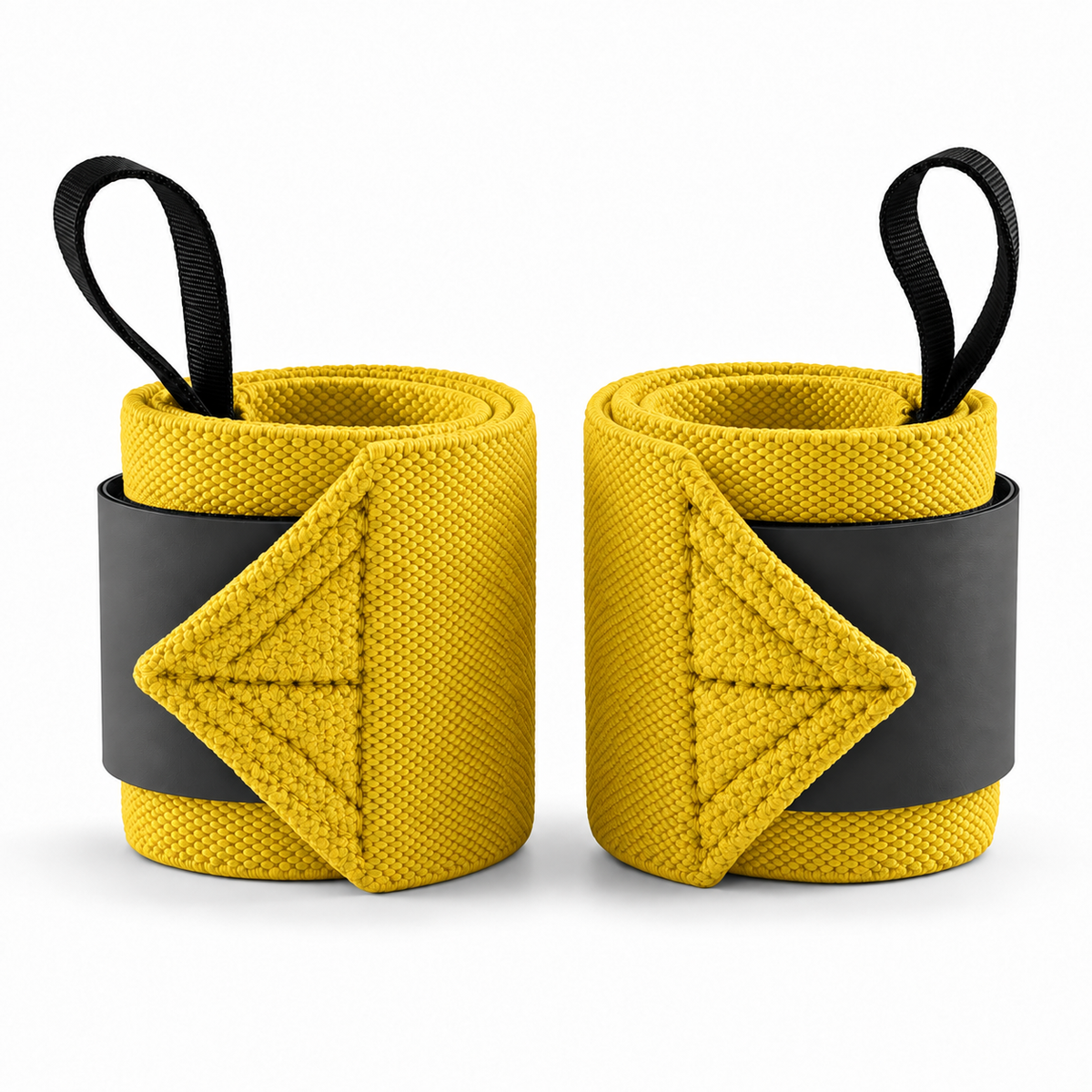 Yellow Wrist Wraps