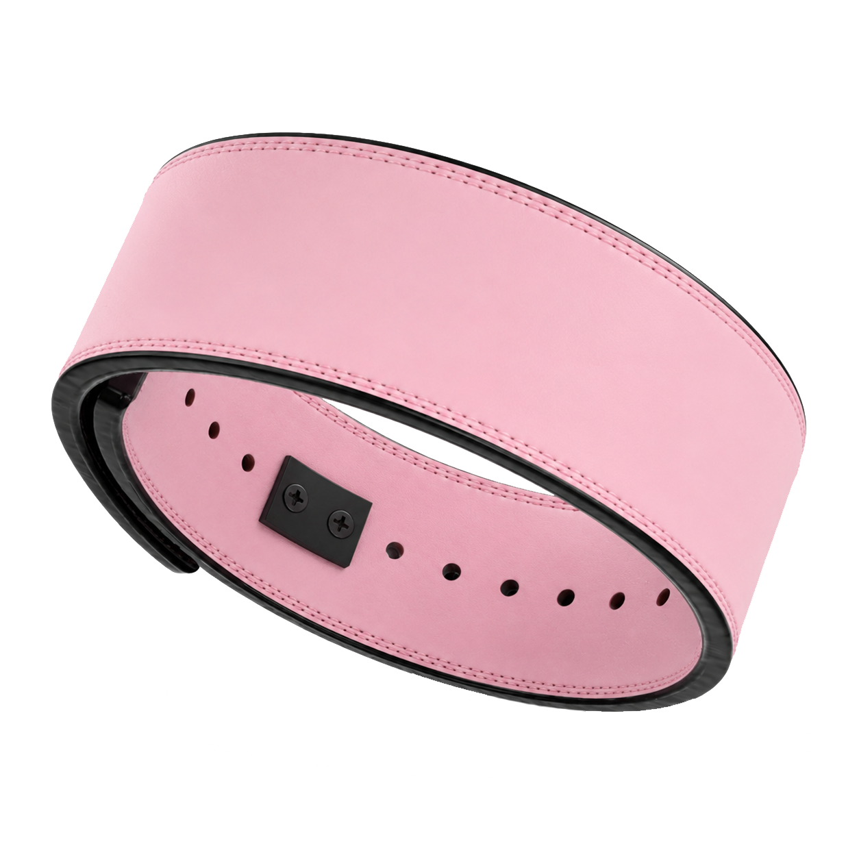 Pink Leather Lever Belt – Premium 10mm Genuine Leather Weightlifting Belt