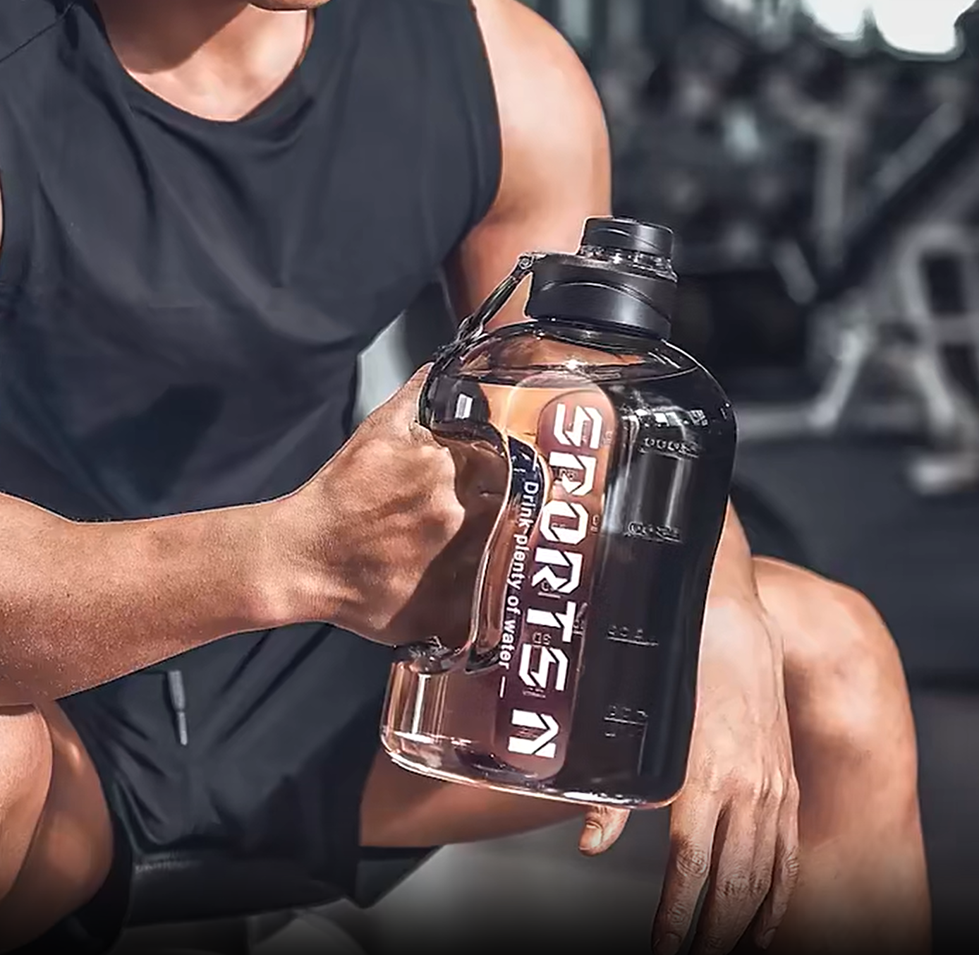 Sports Water Bottle Gym